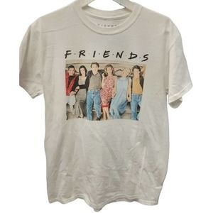 Rare Friends Full Cast Thick Cotton Novelty T-shirt